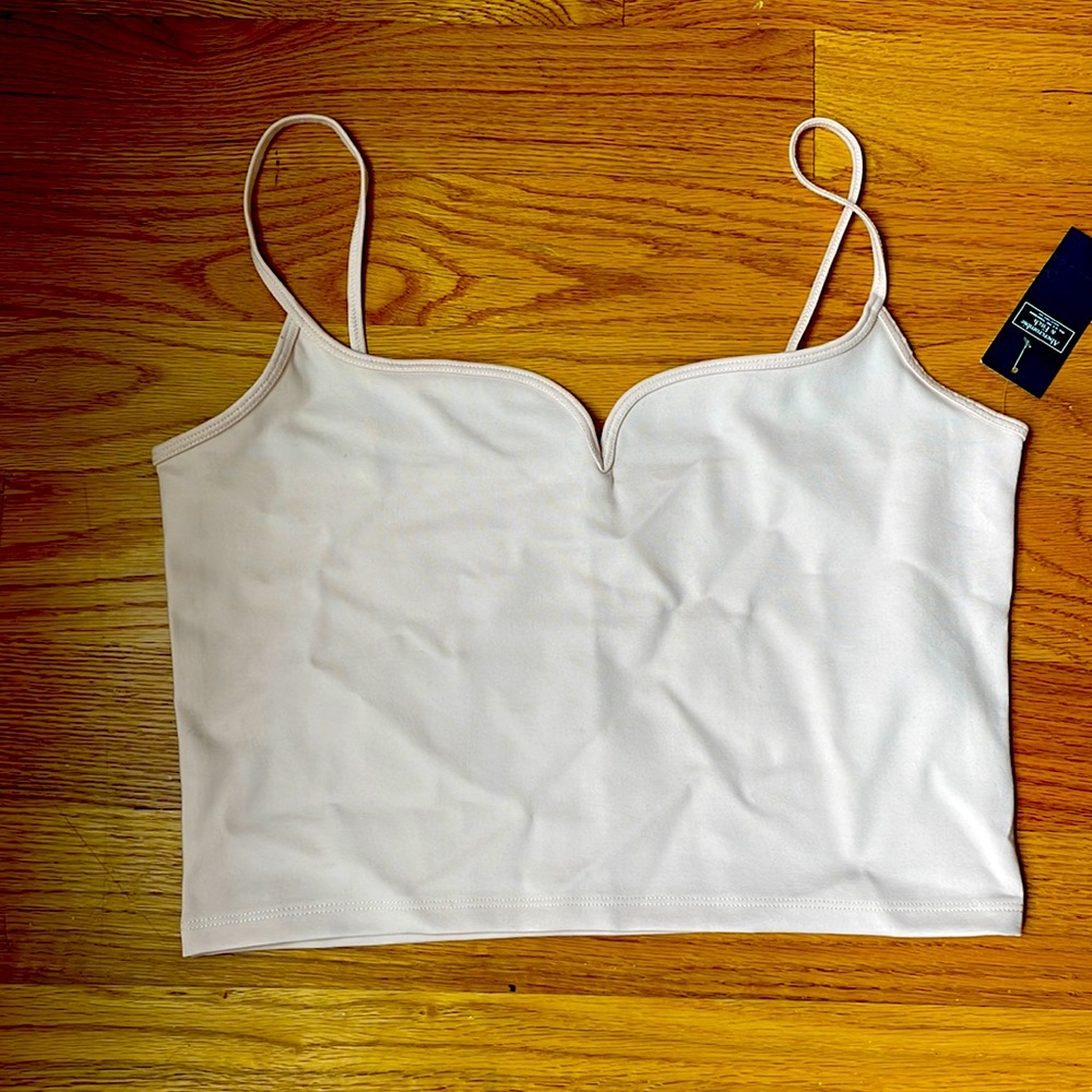Abercrombie sweetheart top